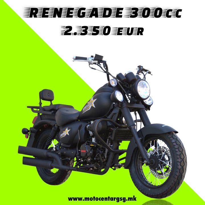 um renegade 300cc
