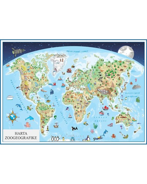 Harta zoogeografike