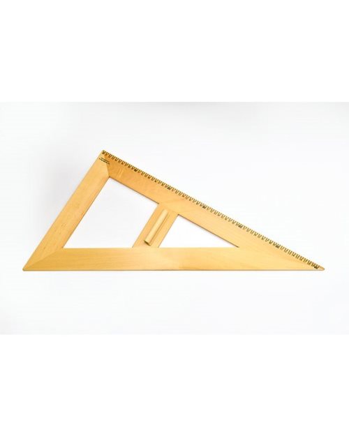 М002 - Дрвен разностран триаголник 60х60 см.