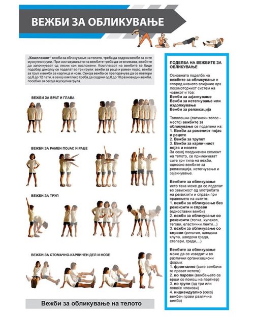 СП078 - Постер вежби за обликување