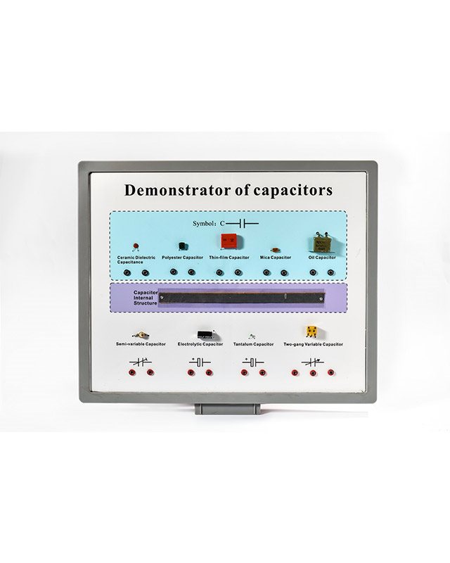 Ф083 - Кутија за демонстрација на заеднички кондензатори