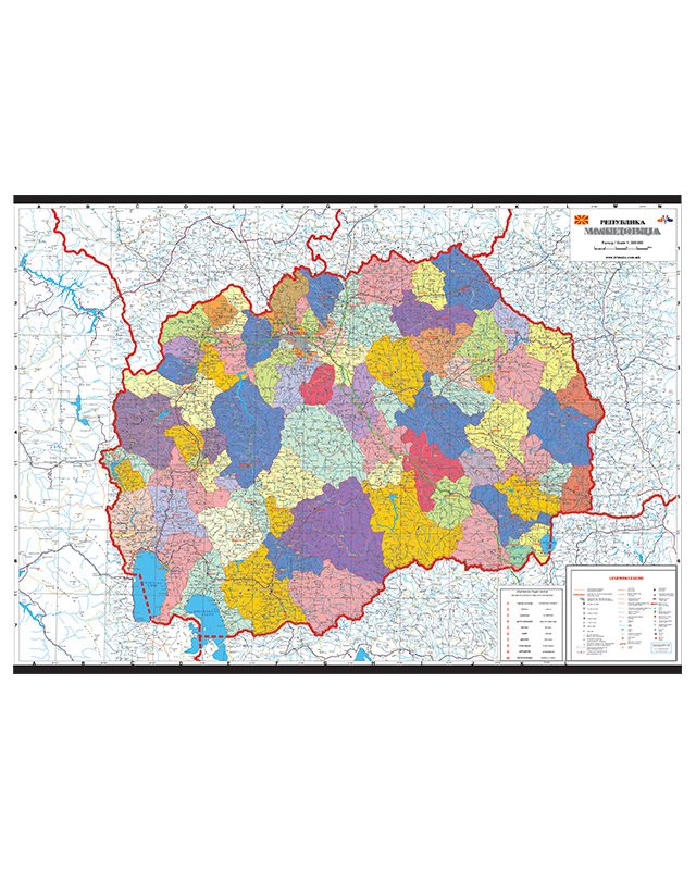 Г003 - Република Македонија административна поделба