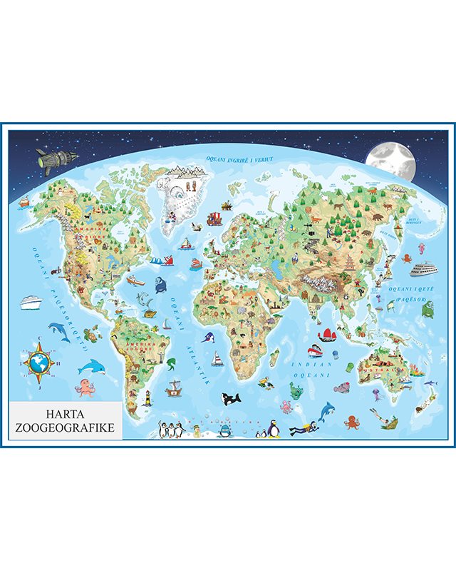 Harta zoogeografike
