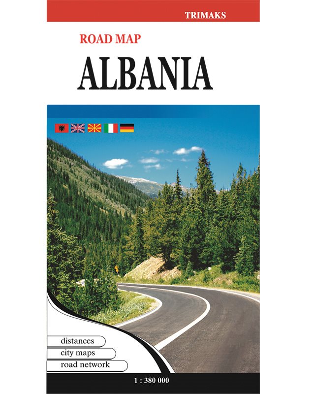 Албанија патна карта - 4