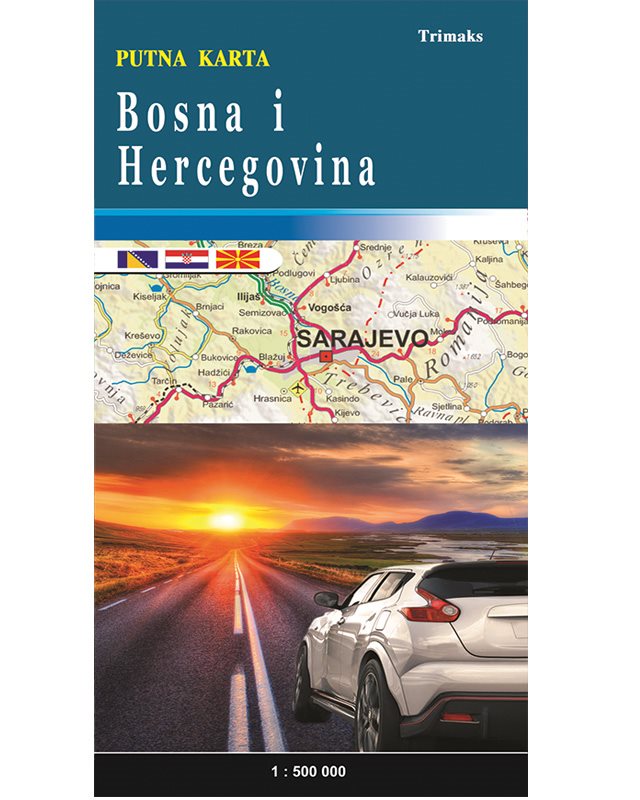 Босна и Херцеговина патна карта - 6909