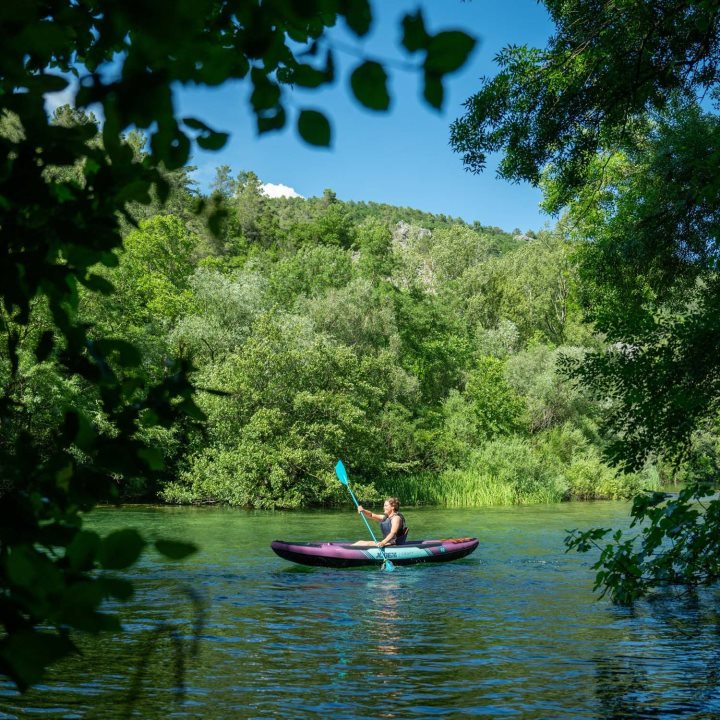 Кајак на пумпање Jobe Croft Inflatable Kayak Sunset Purple