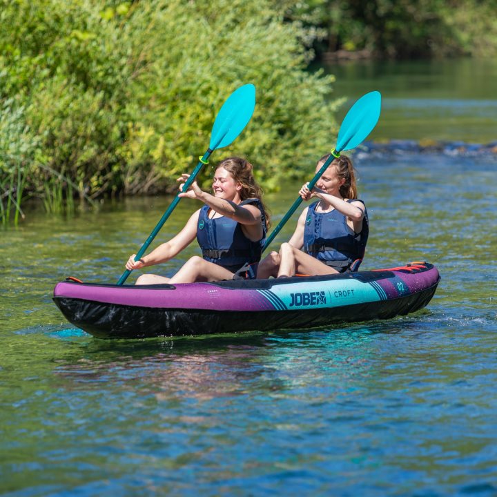Кајак на пумпање Jobe Croft Inflatable Kayak Sunset Purple