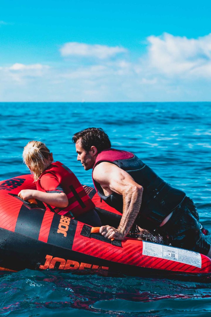 Елек Jobe Neoprene Life Vest машки бургундска црвена