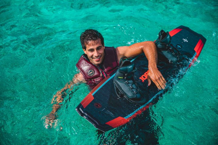 Елек Jobe Fragment Life Vest машки бургундска црвена