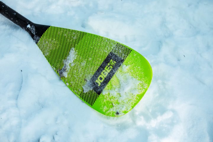 Весло Jobe за SUP од стаклени влакна (Fiberglass) 3 парчиња  лајм зелено