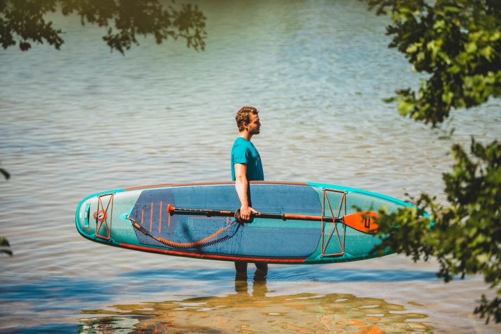 Весло Jobe за SUP од стаклени влакна (Fiberglass) 3 парчиња портокалово