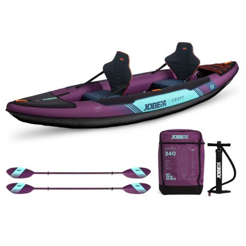 Кајак на пумпање Jobe Croft Inflatable Kayak Sunset Purple
