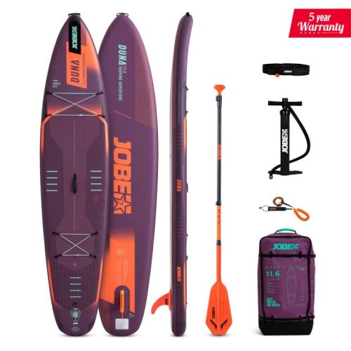 СУП даска Jobe Aero Duna SUP Premium Board 11.6 Package Purple