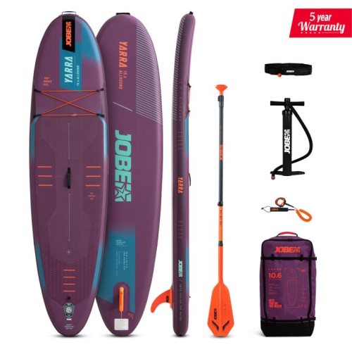 СУП даска Jobe Aero Yarra SUP Premium Board 10.6 Package Purple