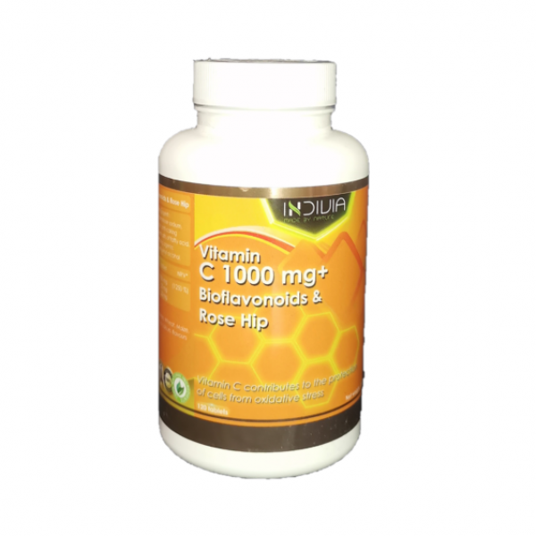 Vitamin C1000 + bioflavonoids & Rose hip/ 120 tbls