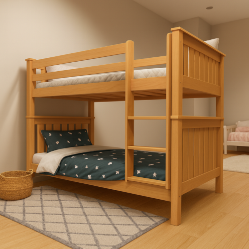 Eli - beech wood bunk bed