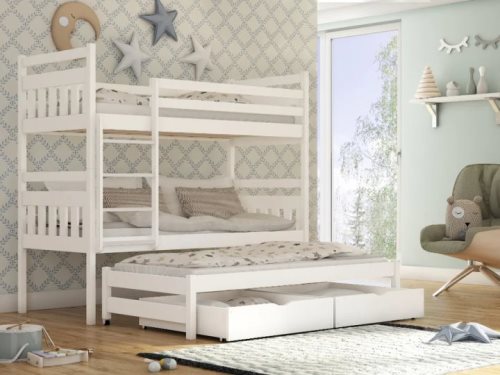 Tommy - a bunk bed with an additional pull-out bed.