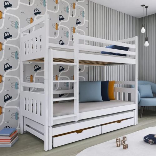 Tommy - a bunk bed with an additional pull-out bed.