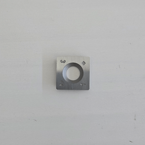 ПРОМЕНЛИВА ПЛОЧКА - НОЖ ЗА ДИХТ И АБРИХТЕР RBS (15X15X2.5MM 30°) (ЕДНА ПЛОЧКА)