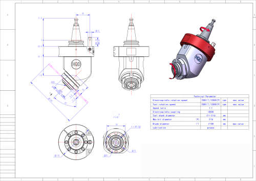 KOMBINOVANI CNC AGREGAT POD 45°