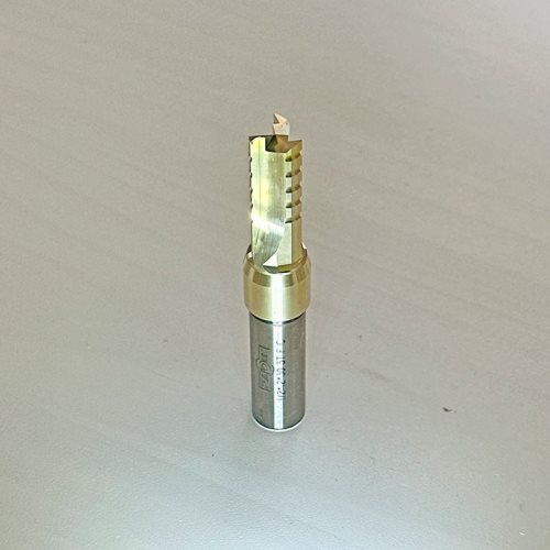 KARBIDNO PRAVO GLODALO SA PREDREZAČIMA, 3 SEČIVA I ZAŠTITNIM PREMAZOM (1/2×12×30 3T F C)