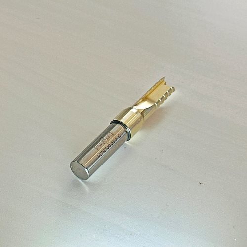 KARBIDNO PRAVO GLODALO SA PREDREZAČIMA, 3 SEČIVA I ZAŠTITNIM PREMAZOM (1/2×12×30 3T F C)