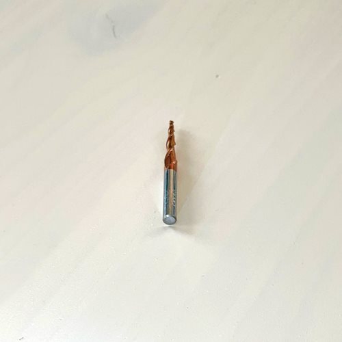 СПИРАЛНО КОНУСНО КАРБИДНО ГЛОДАЛО СО КУГЛЕСТ ВРВ И ЗАШТИТНА ОБЛОГА (2*30*6*70 2T)