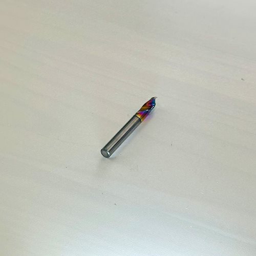 SPIRALNO KARBIDNO GLODALO SA 1 SEČIVOM I ZAŠTITNIM PREMAZOM (6×6×10×50 1T)