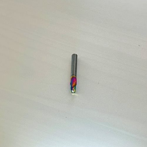 SPIRALNO KARBIDNO GLODALO SA 1 SEČIVOM I ZAŠTITNIM PREMAZOM (6×6×10×50 1T)
