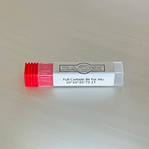 СПИРАЛНО КАРБИДНО ГЛОДАЛО СО 1 СЕЧИЛО И ЗАШТИТНА ОБЛОГА (10*10*30*75 1T)