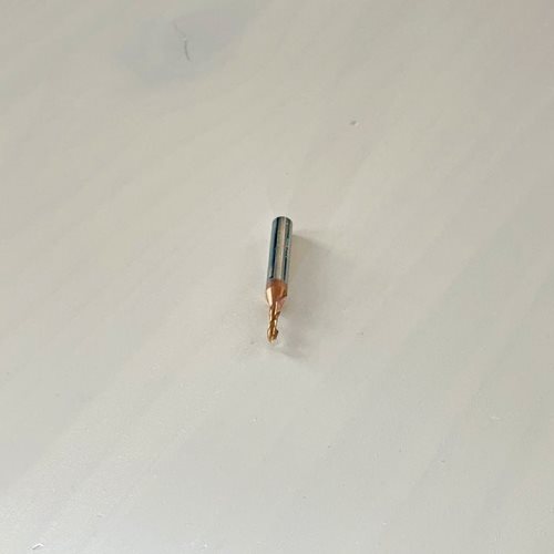 СПИРАЛНО КАРБИДНО ГЛОДАЛО СО КУГЛЕСТ ВРВ И ЗАШТИТНА ОБЛОГА (3*6*12*50 2T R1.5)