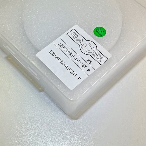 ПРЕДРЕЗАЧ СО ДИЈАМАНТСКИ СЕЧИЛА ЗА ФОРМАТИЗЕР 120*20*3.0-4.0*24T P