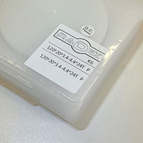 ПРЕДРЕЗАЧ СО ДИЈАМАНТСКИ СЕЧИЛА ЗА ФОРМАТИЗЕР 120*20*3.4-4.4*24T P