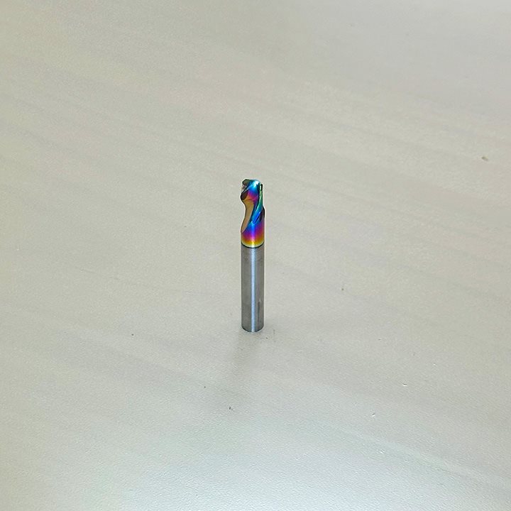 SPIRALNO KARBIDNO GLODALO SA 1 SEČIVOM I ZAŠTITNIM PREMAZOM (6×6×10×50 1T)