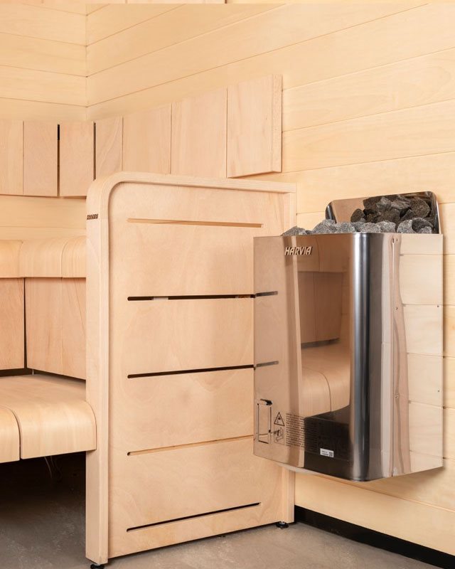 Harvia Wall Kombi SW90S 9 kW – сауна печка без контролер