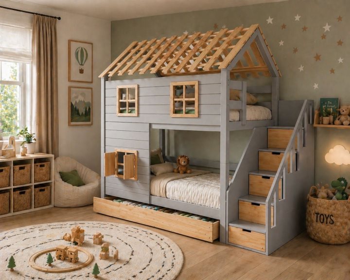 Jan - house bed