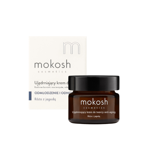 Крем за Зацврстување на лице од роза и бобинки