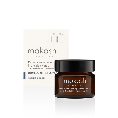 Крем за лице против брчки 0,5% Retinol H10 и Retinoate HPR (комплекс) роза со Бобинки