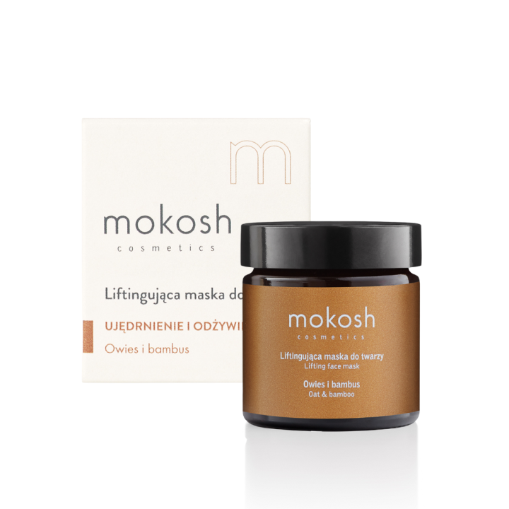 Лифтинг Маска за Лице со Овес и Бамбус