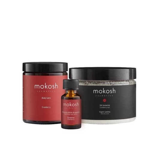 Сет за нега на тело и нокти со брусница