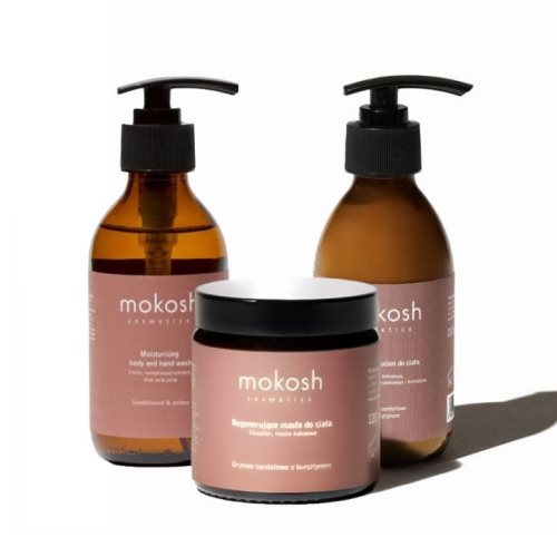 Сет за нега на тело од сандалово дрво и амбер