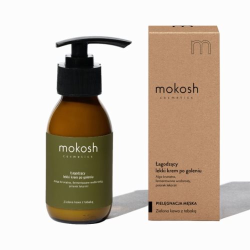 Смирувачка лесна крема по бричење – Зелено кафе со тутун  90 ml