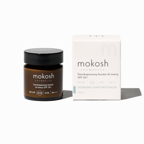 Брзо дејствувачки фацијален бустер со SPF 50+ HEV/IR | UVA | UVB | PA ++++ 30 мл