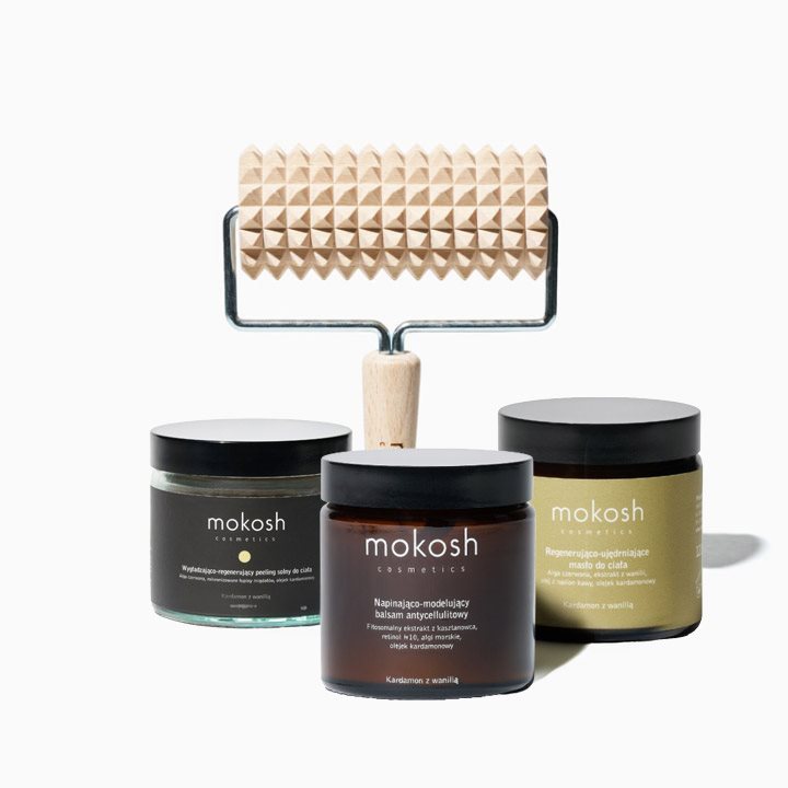 Сет за нега на тело против целулит со кардамон и ванила