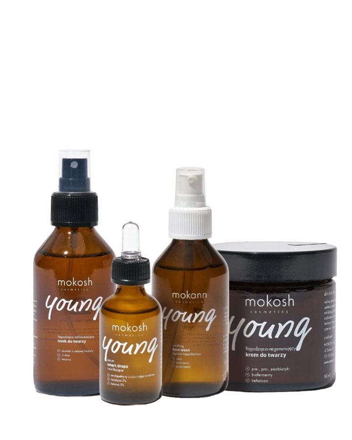 Young сет - за нега и смирување на кожа