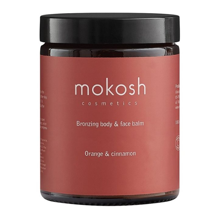 Самопотемнувачки балм за тело и лице со портокал и цимет 180мл.