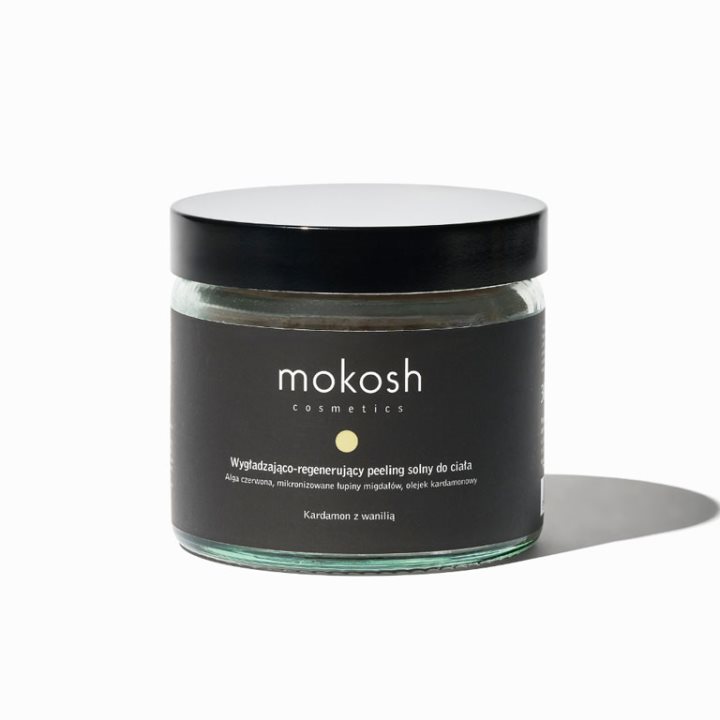 Пеглачки и регенерирачки солен пилинг за тело  Кардамон со ванила