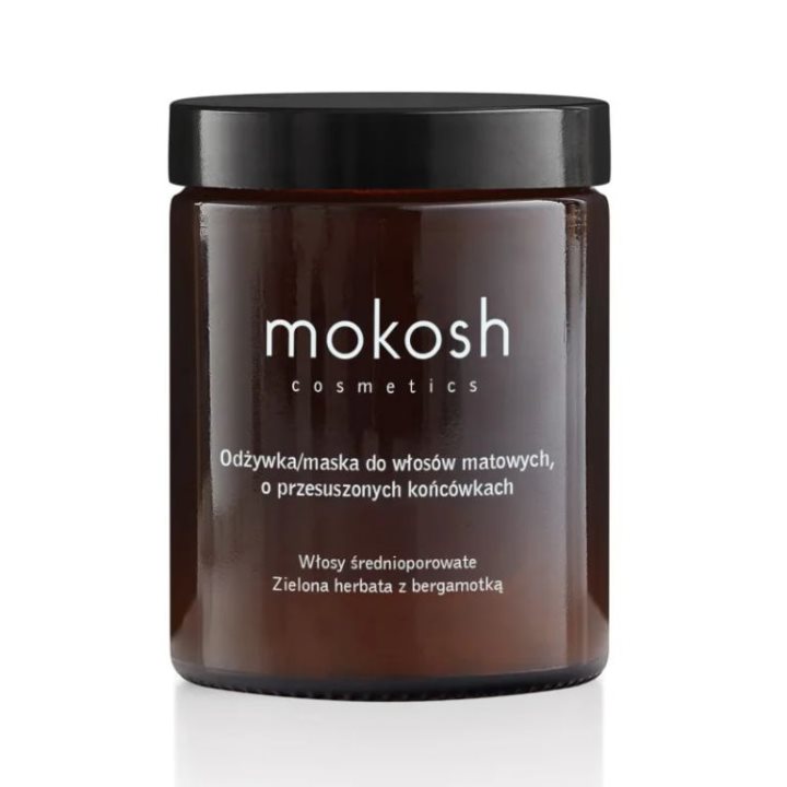 Маска за сува коса од зелен чај и бергамот - 180 мл