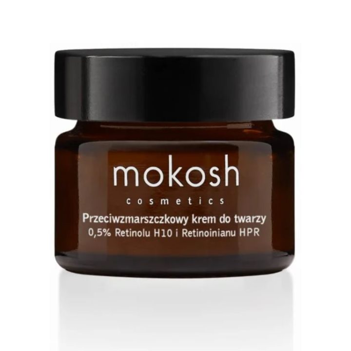 Крема против брчки со 0,5% ретинол, роза и боровинка 15 мл