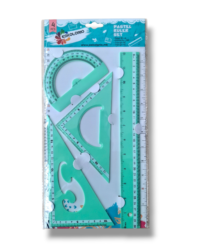 ЛИНИЈАРИ СЕТ ВО БОЈА ПАСТЕЛ ЕСКОЛОРИО